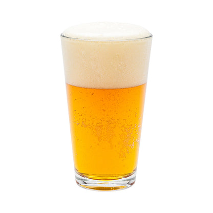 Bev Tek 16 oz Conical Pint Glass - 3 1/2" x 3 1/2" x 5 3/4" - 6 count box