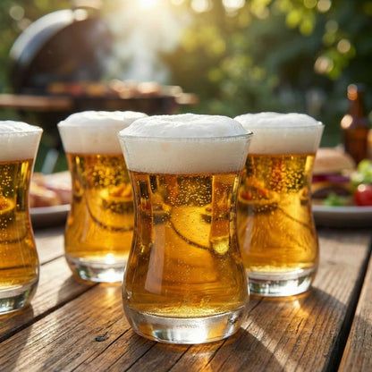 Bev Tek 5 oz Beer Tasting Glass - 2 1/2" x 2 1/2" x 3 3/4" - 12 count box