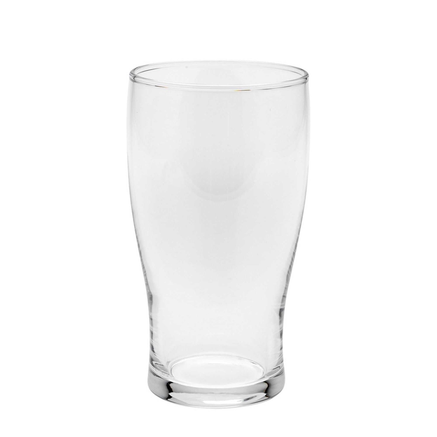 Bev Tek 16 oz Tulip Beer Pint Glass - 3" x 3" x 5 3/4" - 6 count box