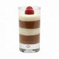 Forma professional 3 oz Glass Dolce Dessert Shooter - 1 3/4" x 1 3/4" x 3 3/4" - 6 count box