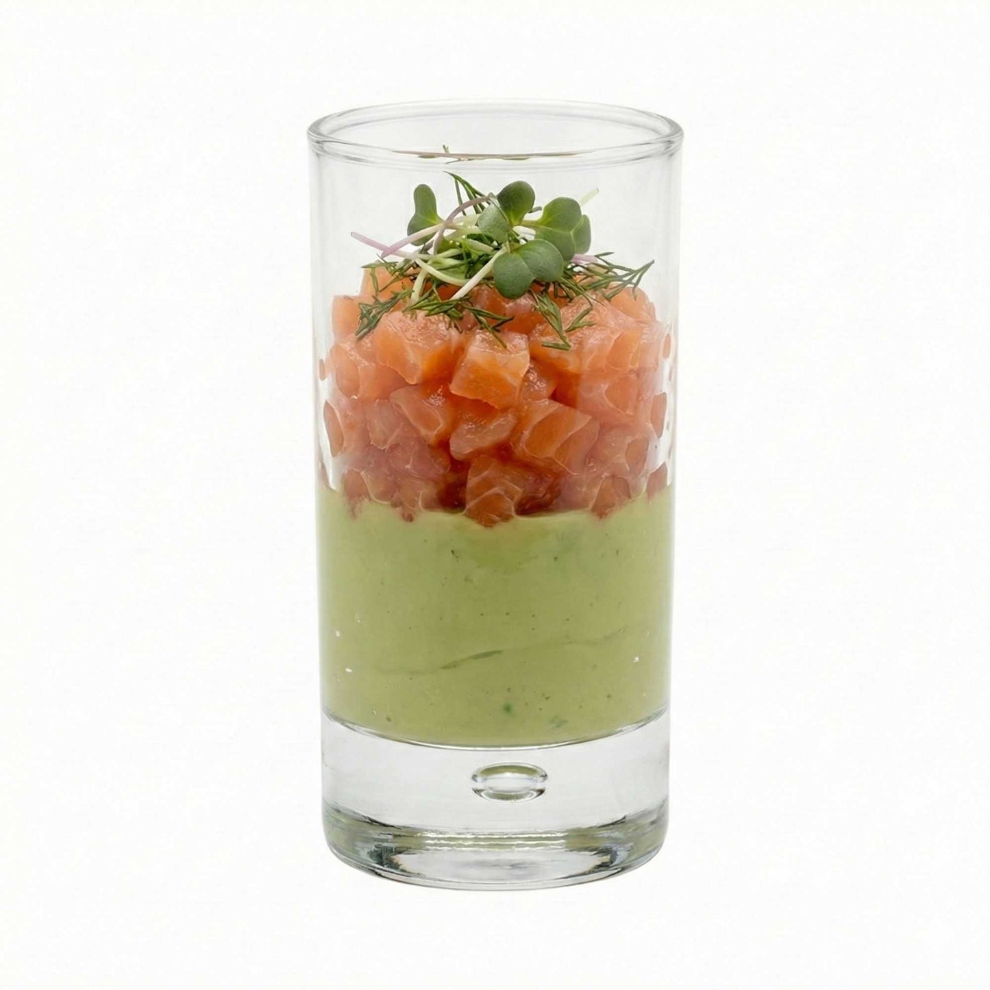 Forma professional 3 oz Glass Dolce Dessert Shooter - 1 3/4" x 1 3/4" x 3 3/4" - 60 count box