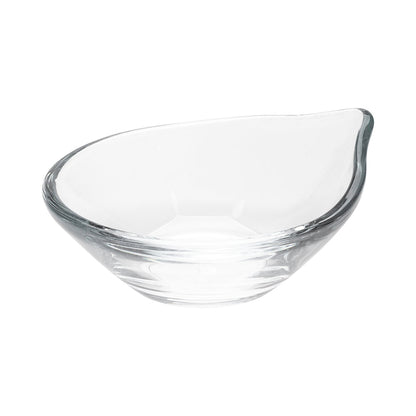 Mini Serve 3 oz Glass Juvia Mini Tasting Bowl - 3 3/4" x 3 1/2" x 1" - 60 count box