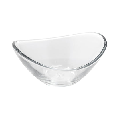 Mini Serve 5 oz Glass Lunato Mini Dessert Bowl - 4 1/4" x 3 3/4" x 2" - 60 count box