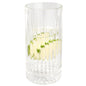 Elysia 15 oz Drinking Glass - 3" x 3" x 6" - 6 count box