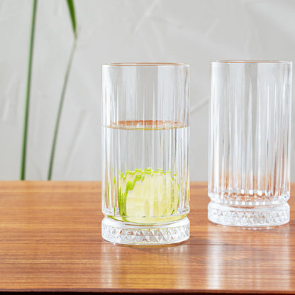 Elysia 15 oz Drinking Glass - 3" x 3" x 6" - 6 count box
