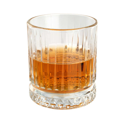Elysia 12 oz Whiskey Glass - 3 1/4" x 3 1/4" x 3 3/4" - 6 count box
