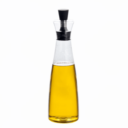 Forma Professional 17 oz Glass Oil Bottle - Borosilicate - 3" x 3" x 10 1/2" - 1 count box