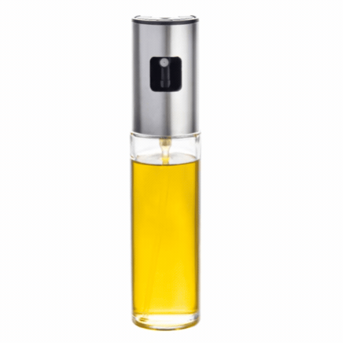Chef 101 3 oz Glass Oil Sprayer - 1 3/4" x 1 3/4" x 7 1/4" - 1 count box