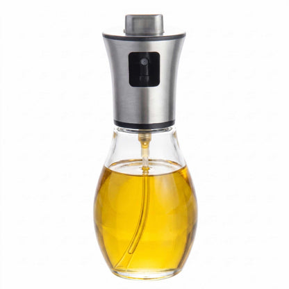 Chef 101 7 oz Glass Oil Sprayer - 2 3/4" x 2 3/4" x 6 3/4" - 1 count box