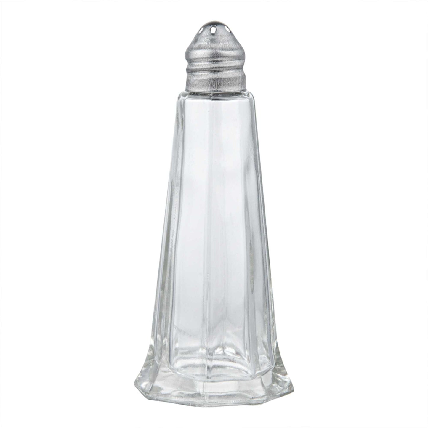 Chef 101 1 oz Glass Salt and Pepper Shaker Set - Tower Style - 1 count box