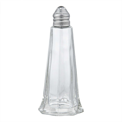 Chef 101 1 oz Glass Salt and Pepper Shaker Set - Tower Style - 1 count box