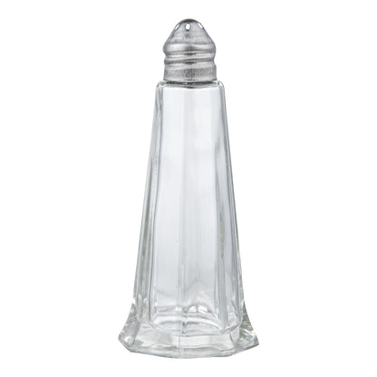 Chef 101 1 oz Glass Salt and Pepper Shaker Set - Tower Style - 1 count box