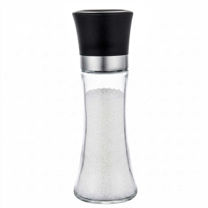 Vetri 6 oz Glass Salt / Pepper Shaker - 1 3/4" x 1 3/4" x 5 3/4" - 1 count box