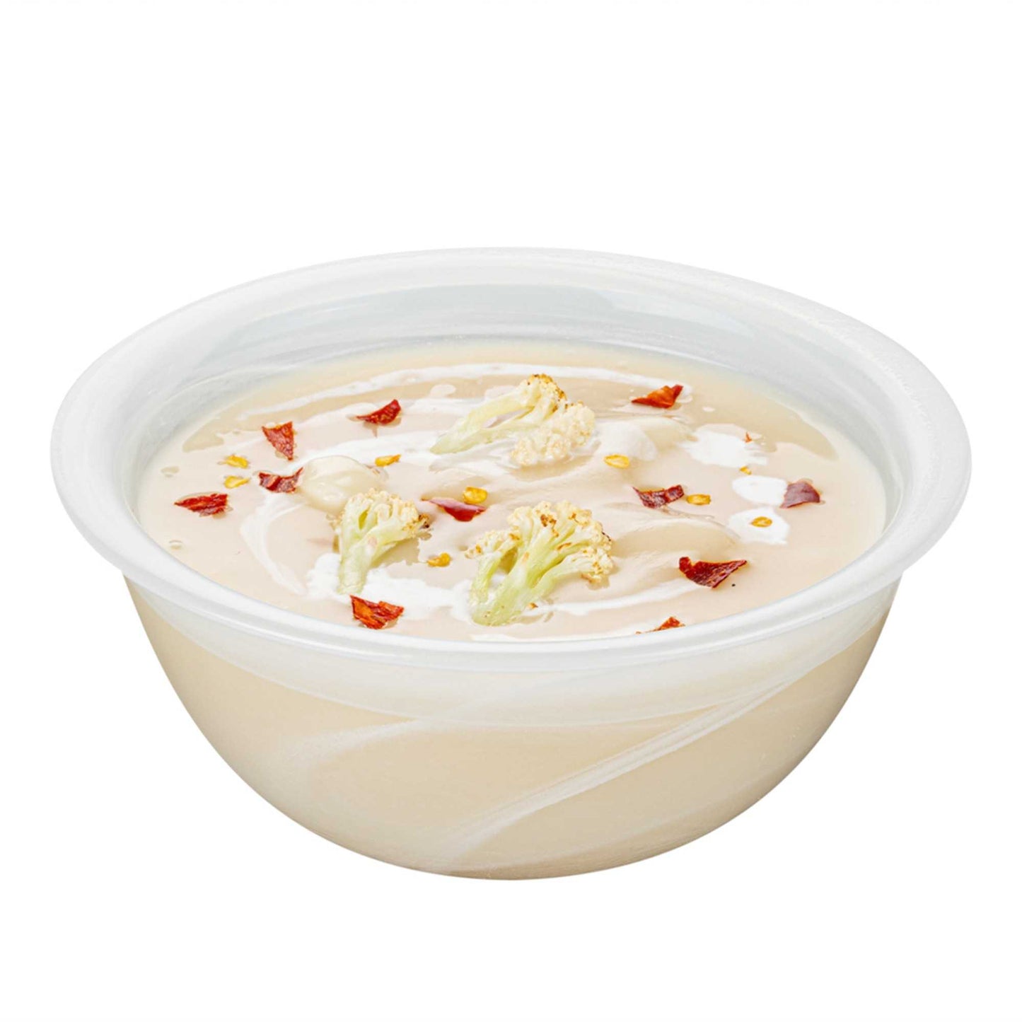 Vetri 16 oz Round White Glass Solar Bowl - 6" x 6" x 2 1/2" - 1 count box