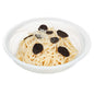 Vetri 24 oz Round White Glass Solar Bowl - 7 3/4" x 7 3/4" x 1 3/4" - 1 count box