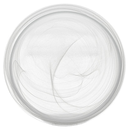 Vetri 24 oz Round White Glass Solar Bowl - 7 3/4" x 7 3/4" x 1 3/4" - 6 count box
