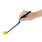 Perfect Point Titanium Blue Stainless Steel Offset Tweezers - 8" x 3/4" x 1/2" - 1 count box