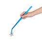 Perfect Point Titanium Blue Stainless Steel Long Slant Nose Tweezers - 11 3/4" x 3/4" x 1/2" - 1 count box