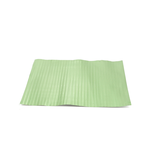 Foil Lux Green Aluminum Wrap and Basket Liner - Ripple - 12" x 12" - 500 count box