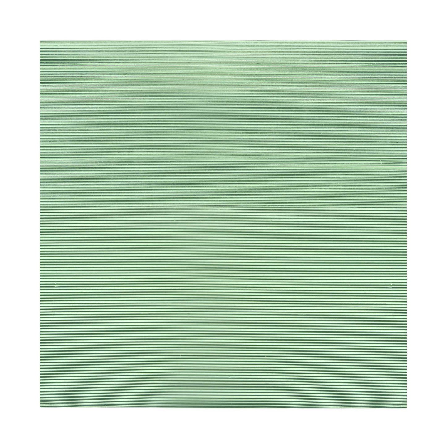 Foil Lux Green Aluminum Wrap and Basket Liner - Ripple - 12" x 12" - 500 count box