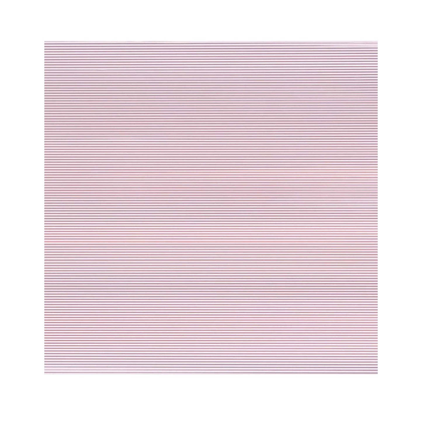 Foil Lux Pink Aluminum Wrap and Basket Liner - Ripple - 12" x 12" - 500 count box