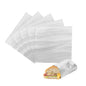 Foil Lux Silver Aluminum Wrap and Basket Liner - Ripple - 12" x 12" - 500 count box