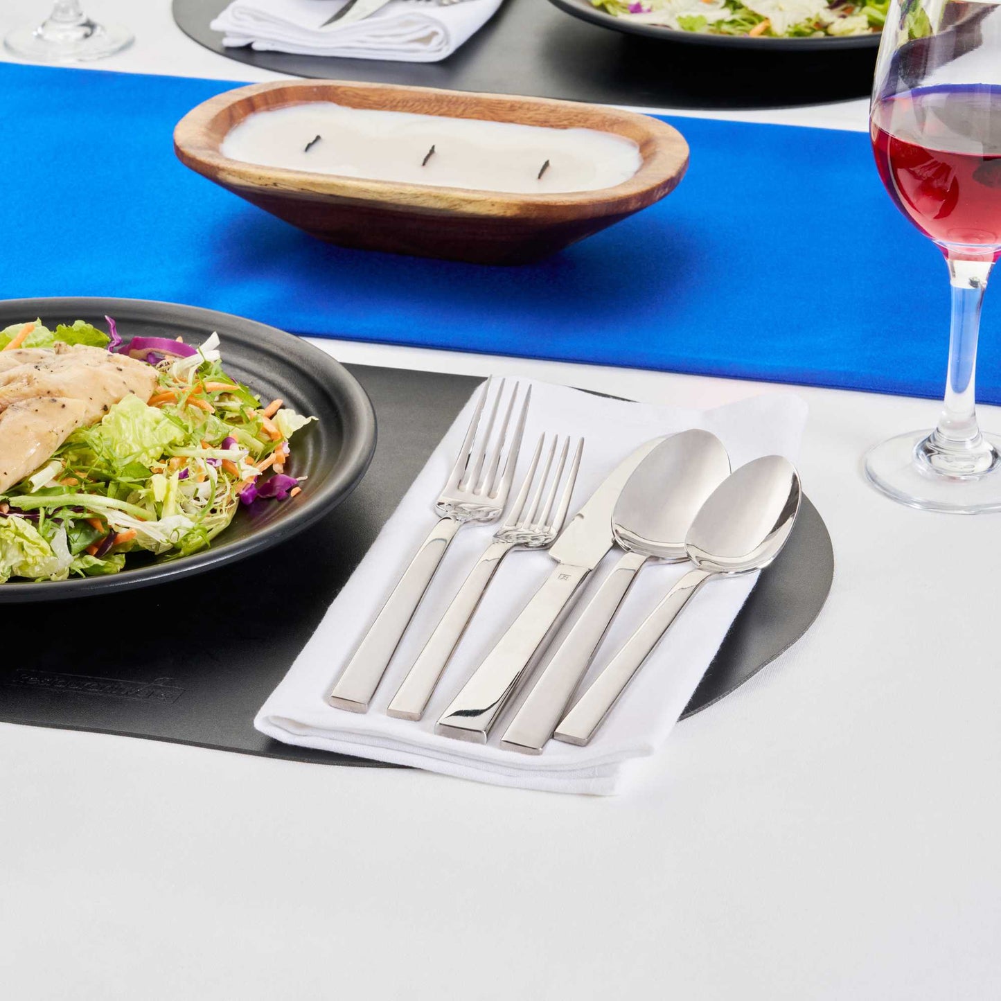 Imperial 18/10 Stainless Steel Flatware Set - with Service for 2 - 10 count box