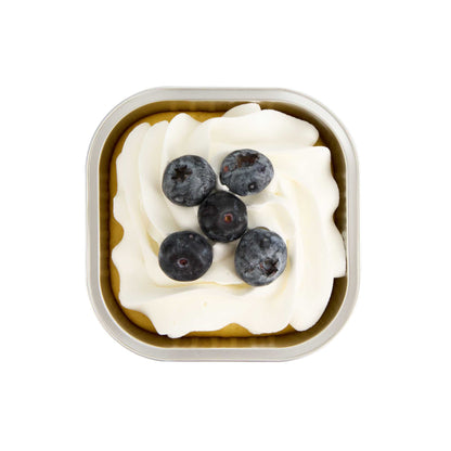 Foil Lux 10 oz Square Purple Aluminum Baking Cup - 4 1/4" x 4 1/4" x 1 1/2" - 100 count box