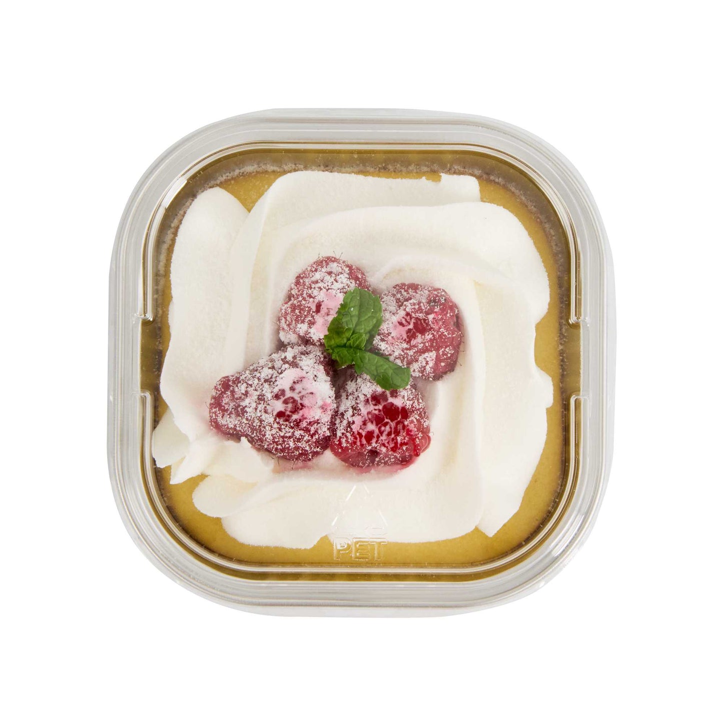 Foil Lux Square Clear Plastic Dome Lid - Fits 10 oz Aluminum Baking Cup - 4 1/2" x 4 1/2" x 1" - 100 count box