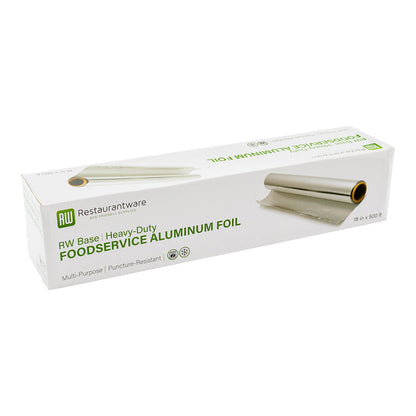 Chef 101 Foodservice Heavy-Duty Aluminum Foil Roll - 18" x 500' - 1 count box