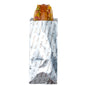 Bag Tek Paper Printed Small Hot Dog Foil Bag - 3 3/4" x 1 1/4" x 9" - 100 count box
