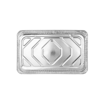 Foil Lux Aluminum Full Size Deep Steam Table Pan - 20 3/4" x 12 3/4" x 3 1/2" - 25 count box