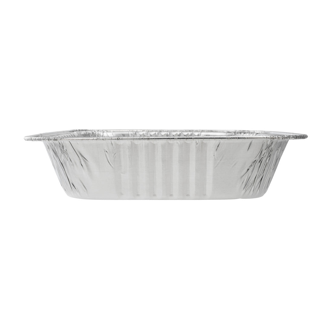 Foil Lux Aluminum 1/2 Size Deep Steam Table Pan - 12 3/4" x 10 1/2" x 2 1/2" - 25 count box