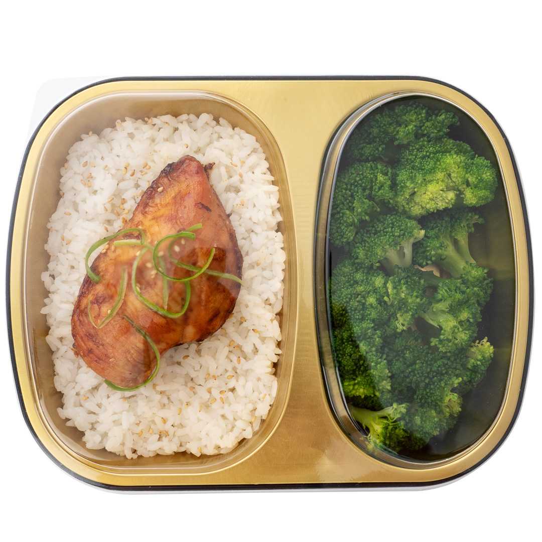 Foil Lux Clear Plastic Flat Lid - Fits 2-Compartment Foil Container - 100 count box