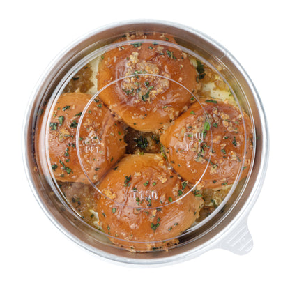 Foil Lux Clear Plastic Take Out Container Lid - Fits 17, 25 and 33 oz - 6" x 6" x 1/4" - 200 count box