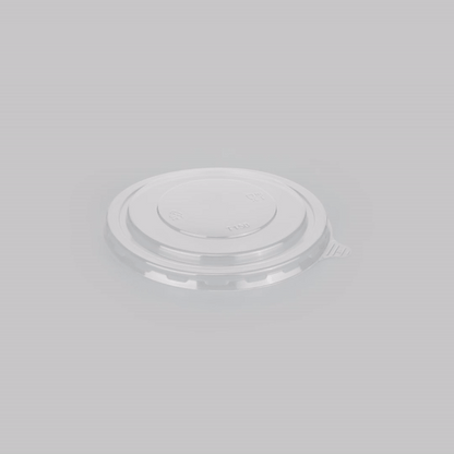 Foil Lux Clear Plastic Take Out Container Lid - Fits 37 and 42 oz - 200 count box