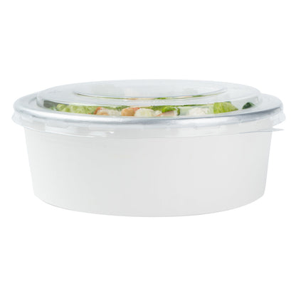 Foil Lux Clear Plastic Take Out Container Lid - Fits 45 oz - 200 count box