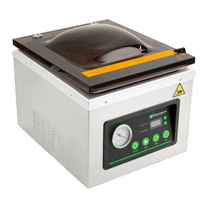 Fresh Hero Stainless Steel Chamber Vacuum Packaging Machine - 12" Seal Bar, Oil Pump - 1 count box