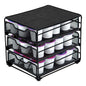 Restpresso Iron Coffee Pod / Capsule Storage Drawer - 3-Tier, Holds 36 K-Cups - 7" x 8 1/2" x 7 1/2" - 1 count box