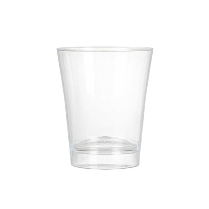 Mini Serve 3 oz Round Clear Plastic Mini Parfait Glass - 2" x 2" x 2 1/2" - 100 count box