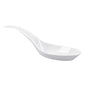 Mini Serve White Plastic Wave Spoon - 5" x 1 1/2" - 100 count box