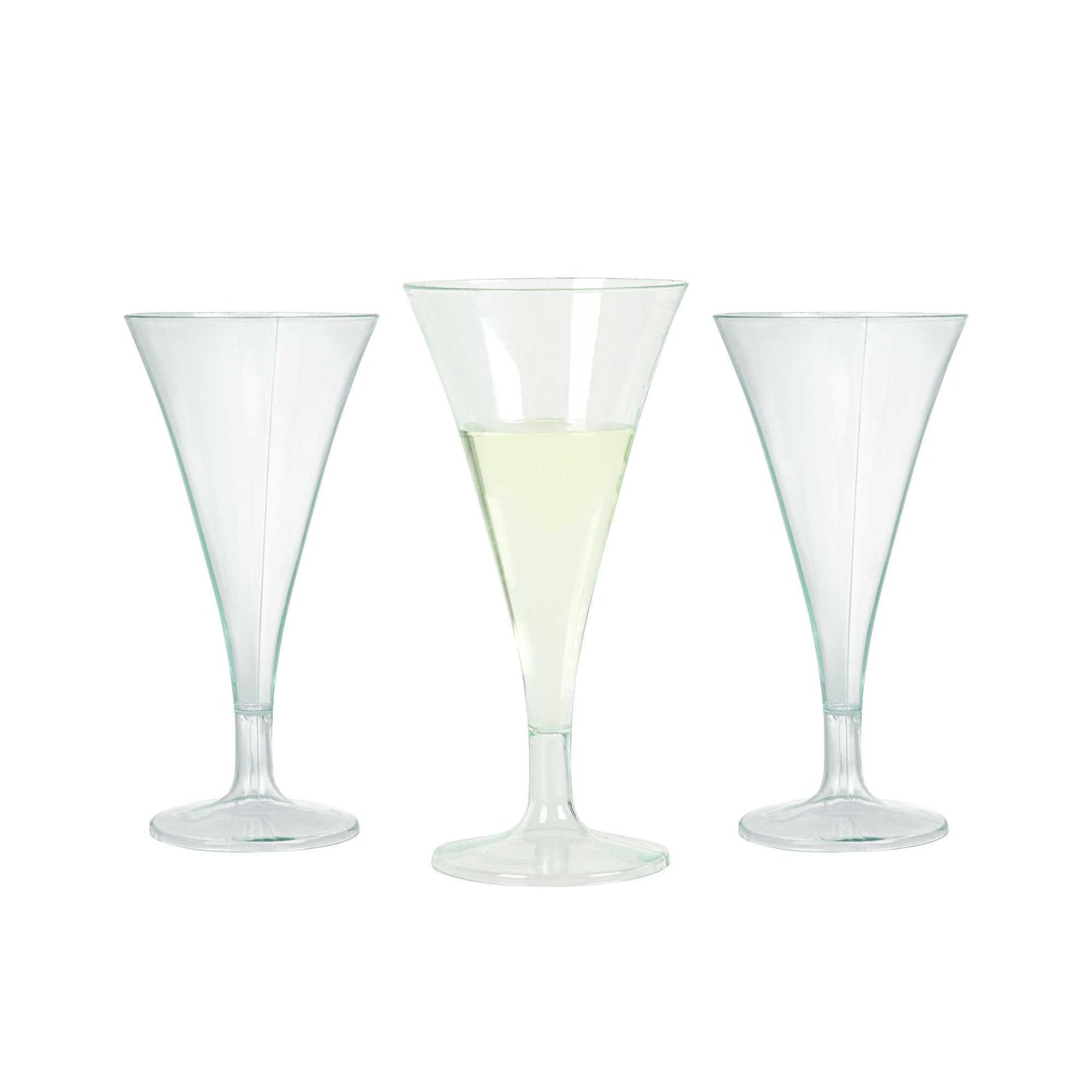 Bev Tek 3 oz Round Seagreen Plastic Aperitif Glass - 2 1/2" x 2 1/2" x 5" - 100 count box