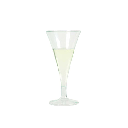 Bev Tek 3 oz Round Seagreen Plastic Aperitif Glass - 2 1/2" x 2 1/2" x 5" - 100 count box