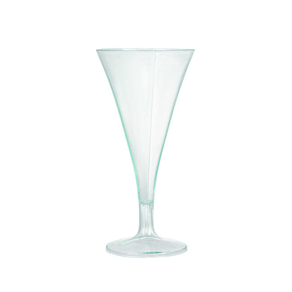 Bev Tek 3 oz Round Seagreen Plastic Aperitif Glass - 2 1/2" x 2 1/2" x 5" - 100 count box