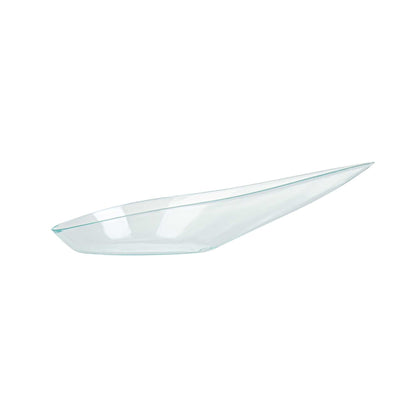 Mini Serve Teardrop Seagreen Plastic Spoon - 4" x 2" x 1/2" - 20 count box