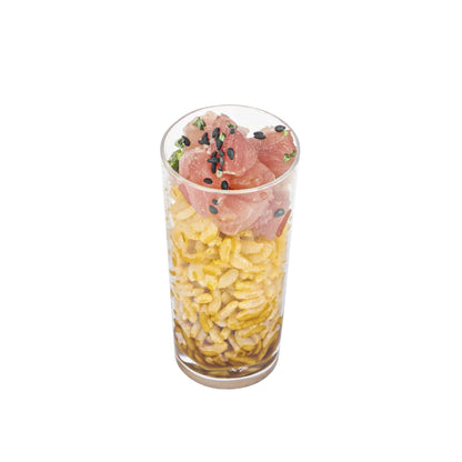 Mini Serve 2 oz Round Clear Plastic Cannello Shot Glass - 1 1/2" x 1 1/2" x 3" - 20 count box