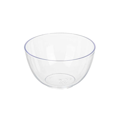 Mini Serve 4 oz Round Clear Plastic Bodega Cup - 3" x 3" x 1 3/4" - 20 count box