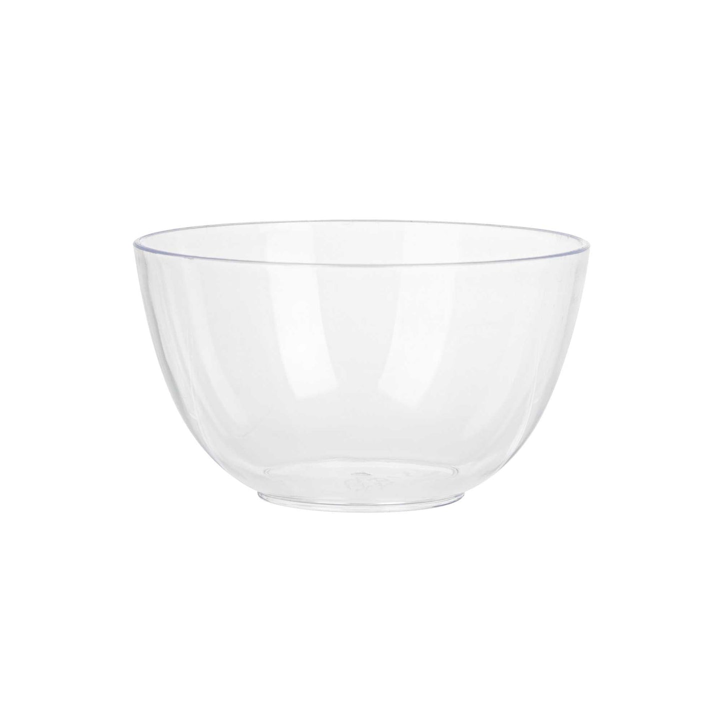 Mini Serve 4 oz Round Clear Plastic Bodega Cup - 3" x 3" x 1 3/4" - 20 count box
