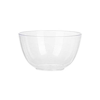 Mini Serve 4 oz Round Clear Plastic Bodega Cup - 3" x 3" x 1 3/4" - 20 count box