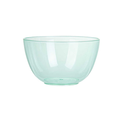 Mini Serve 4 oz Round Seagreen Plastic Bodega Cup - 3" x 3" x 1 3/4" - 100 count box